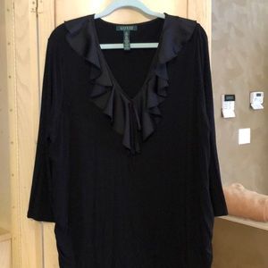 Ralph Lauren Plus Size l/s knit